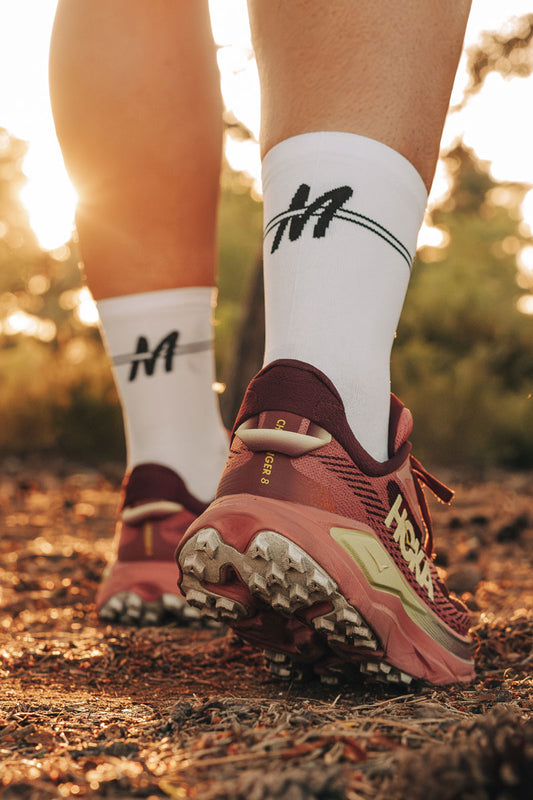 Maverick x Sums Cushion Deluxe Socks - White
