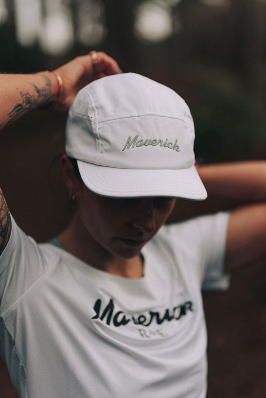 Maverick x Attain Tech Cap - White