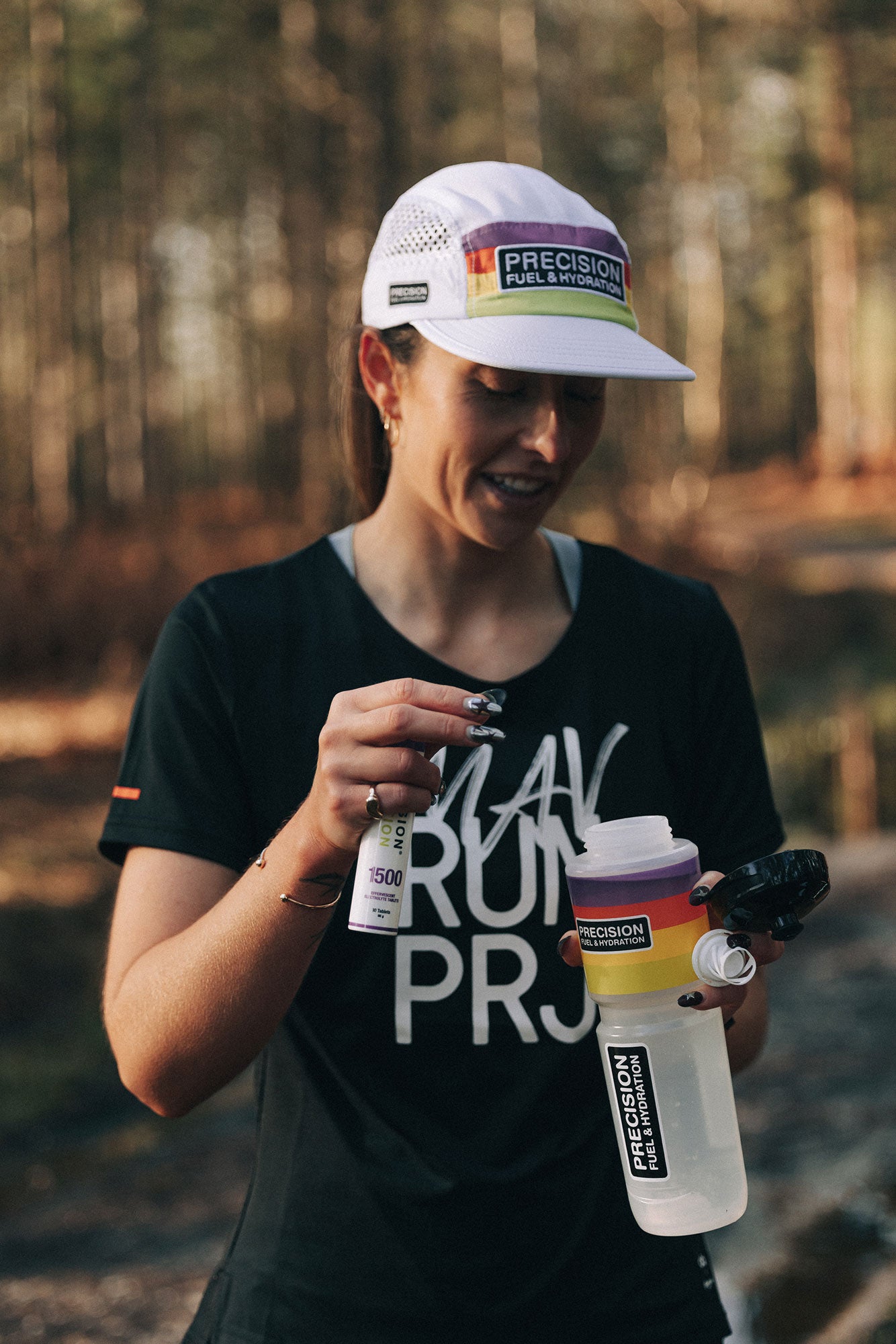 Precision Fuel & Hydration Cap - White