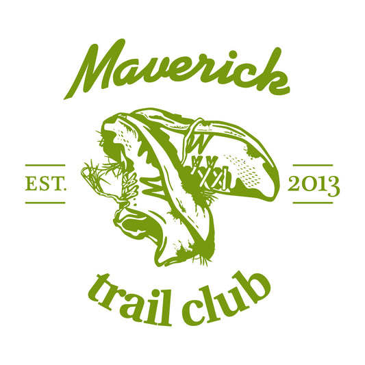 Maverick Trail Club Women's Tee - White/Green