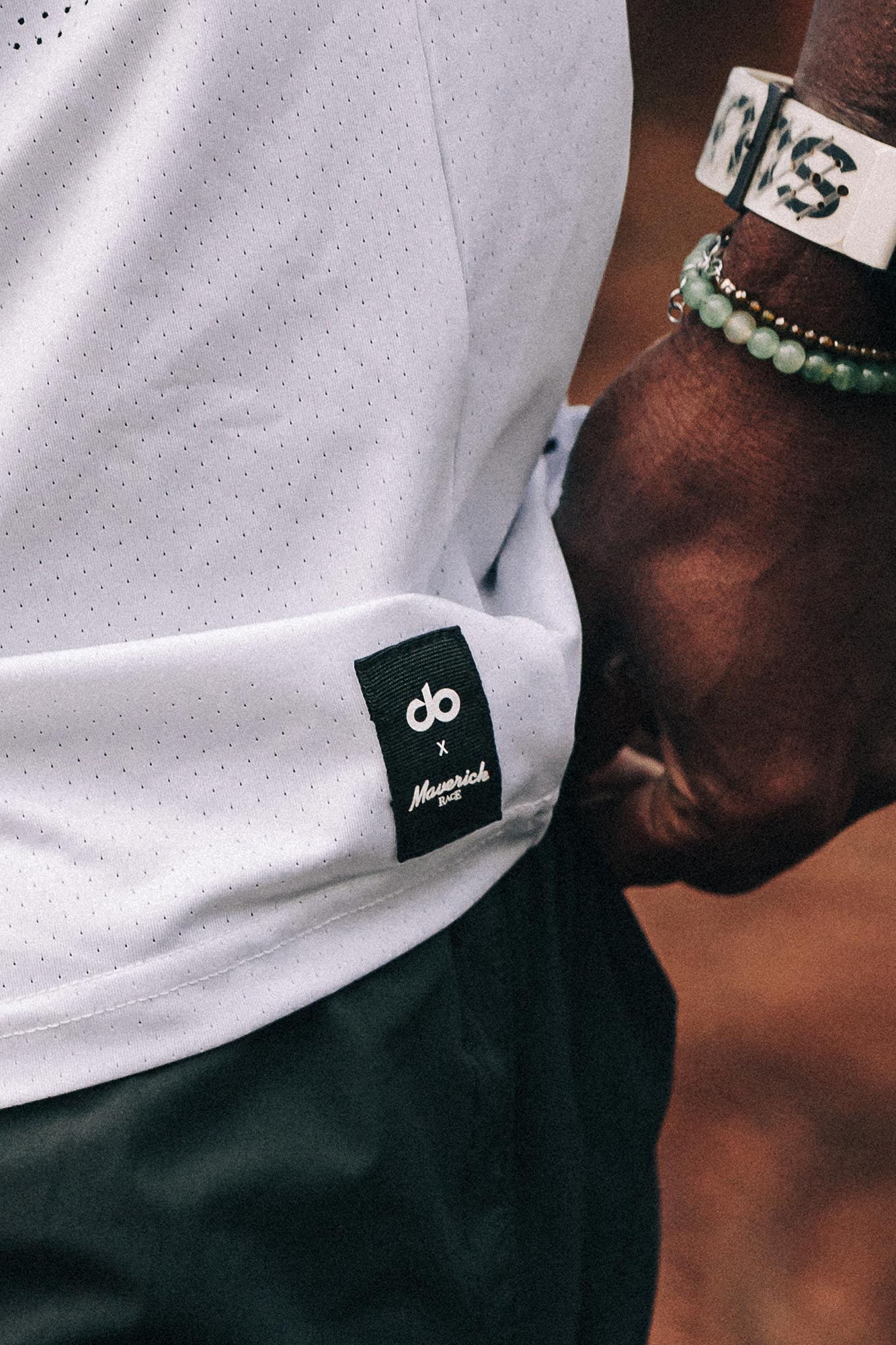 Do x Maverick Men's Tech Tee - White