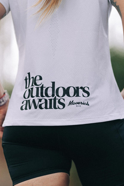 Do x Maverick Women's Tech Tee - White
