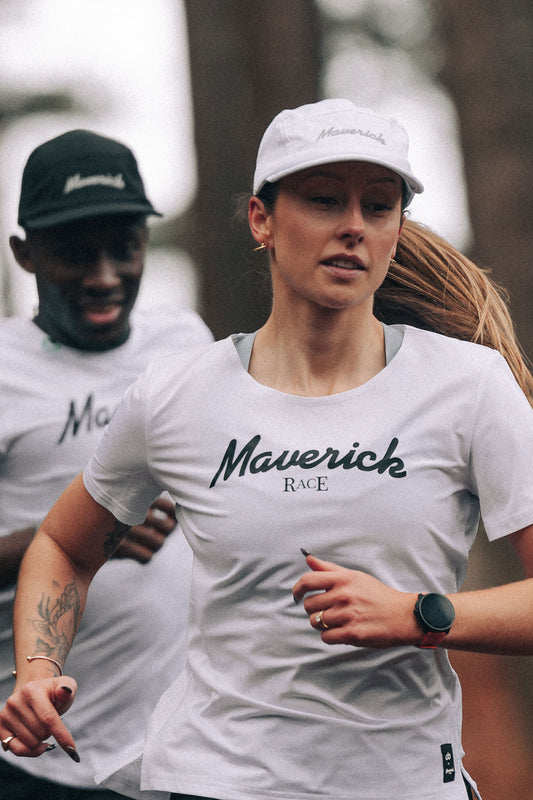 Maverick x Attain Tech Cap - White