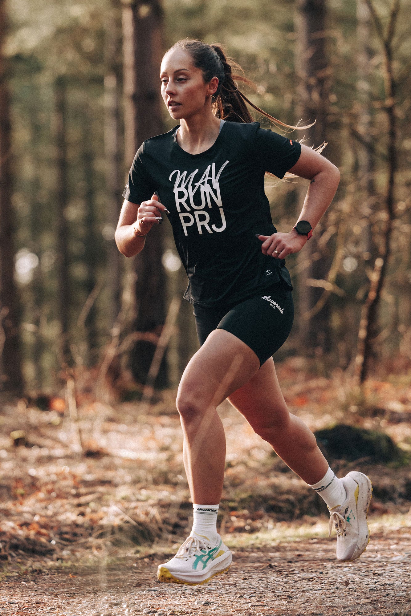 MRP Women's Tech Tee - Do x Maverick - Black