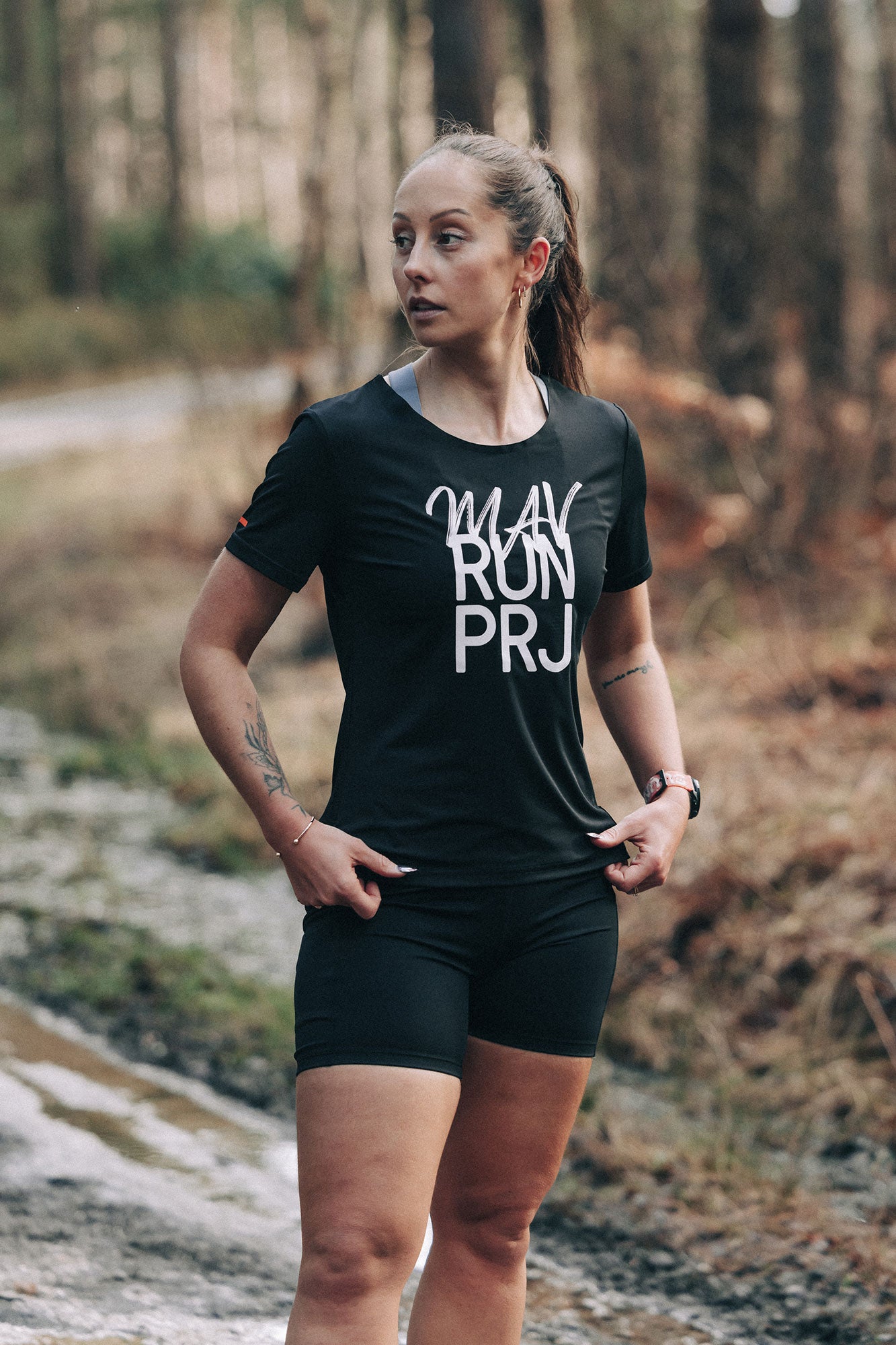 MRP Women's Tech Tee - Do x Maverick - Black