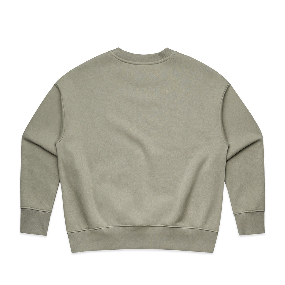Maverick Atelier Du Trail - Women's Crew Sweater - Eucalyptus