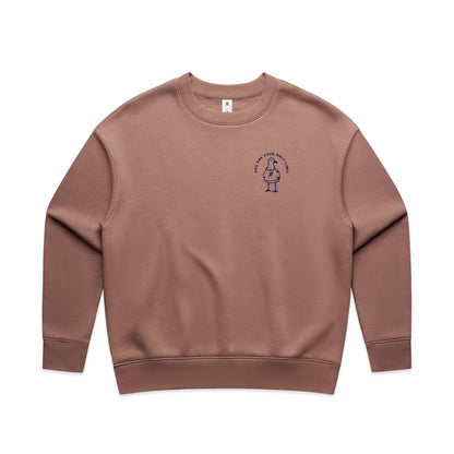 Maverick Seagull Women's Sweater - Hazy Pink
