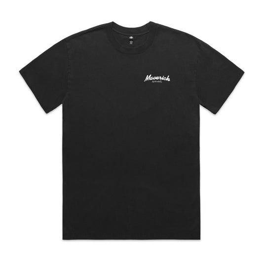 Maverick Heavy OG Men's Tee - Faded Black