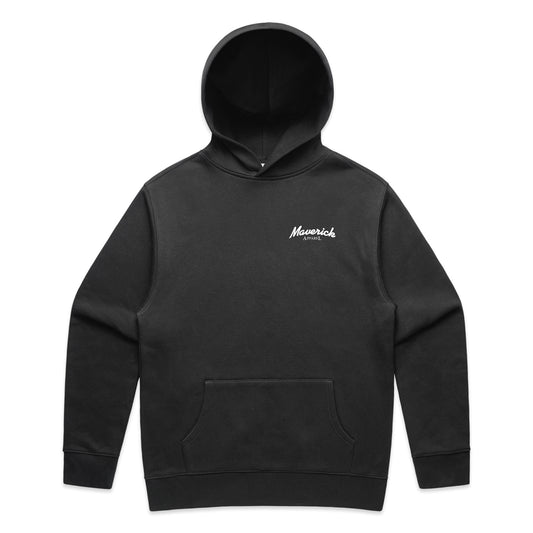 Maverick Relaxed OG Men's Hoodie - Faded Black