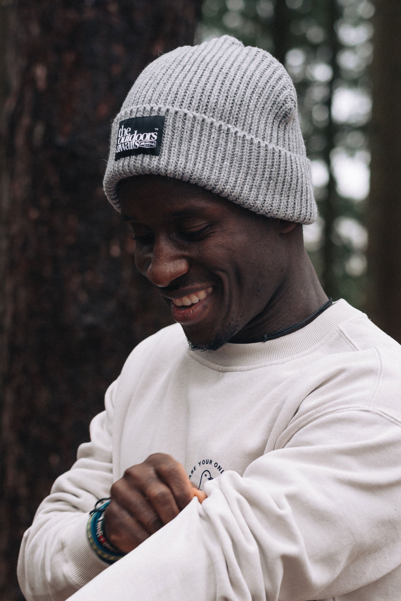 Maverick Ribbed Knit Beanie - Athletic Heather