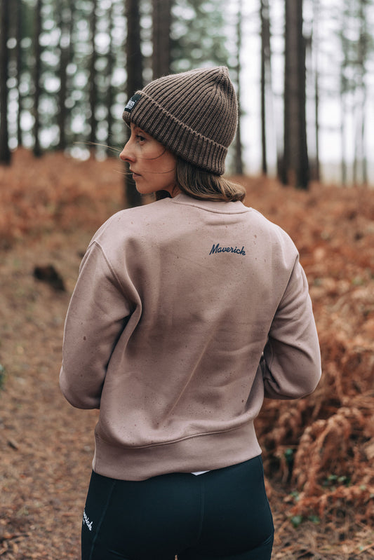 Maverick Seagull Women's Sweater - Hazy Pink