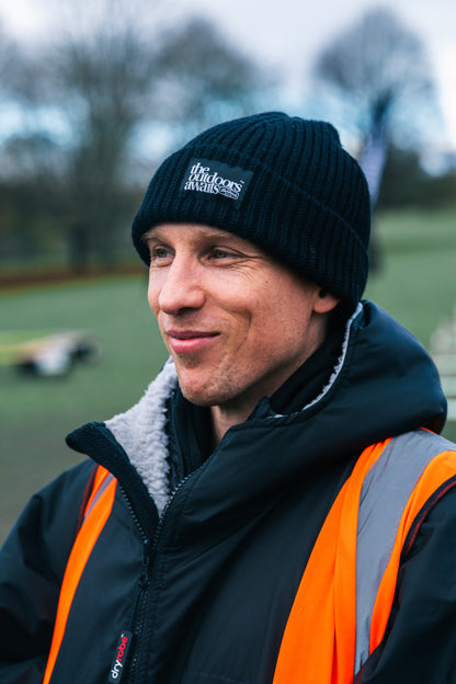 Maverick Ribbed Knit Beanie