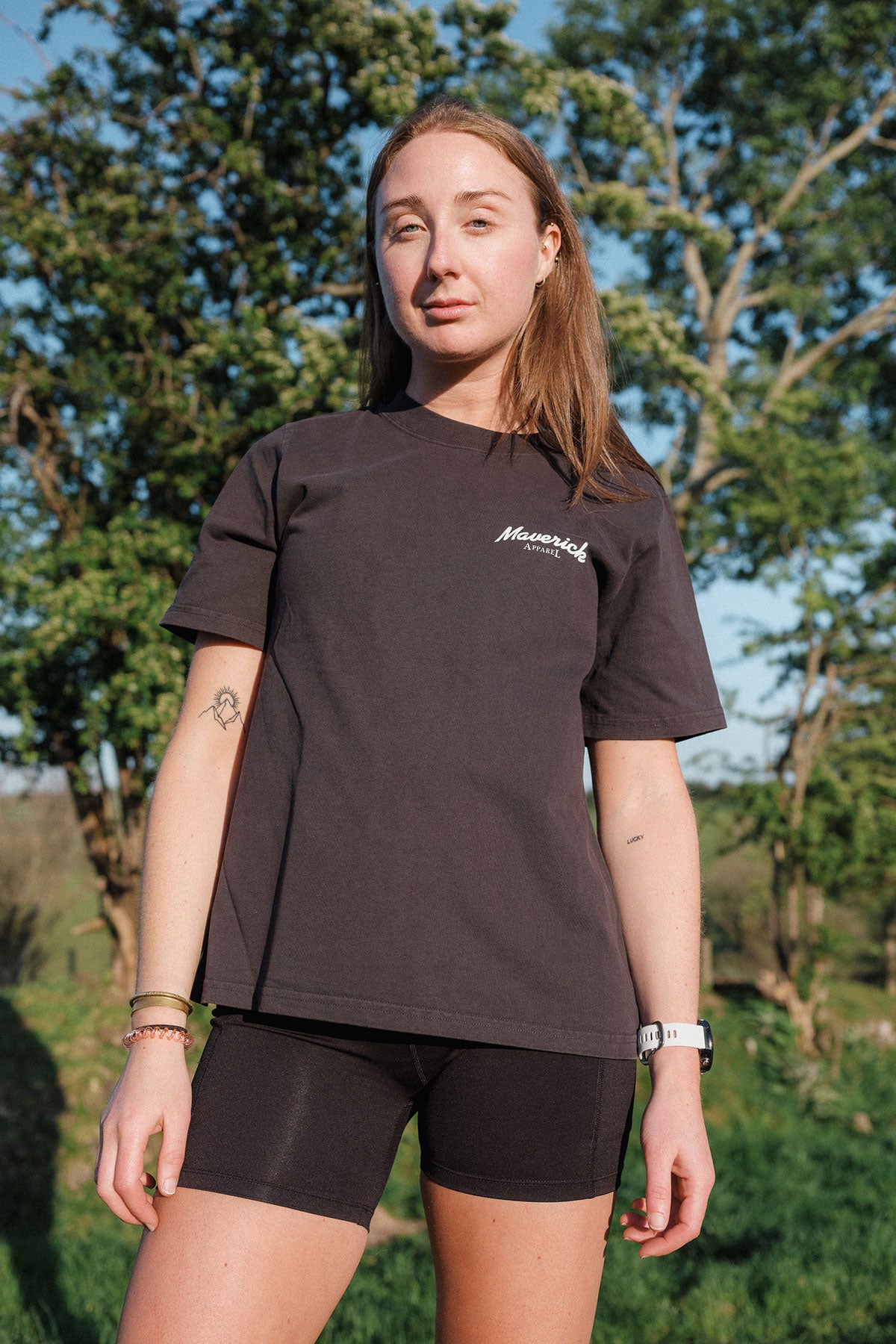 Maverick Heavy OG Women's Tee - Faded Black